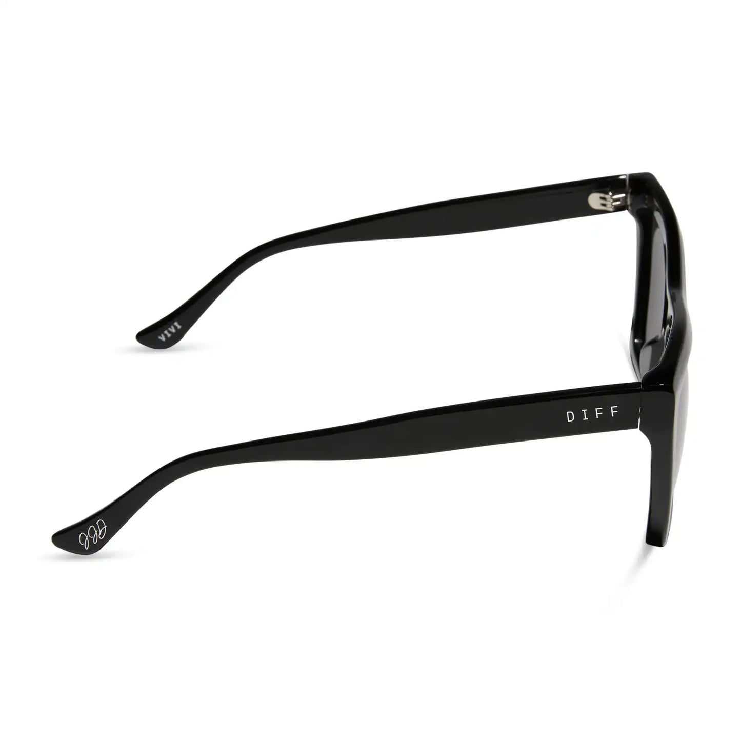 VIVI - BLACK + GREY SUNGLASSES