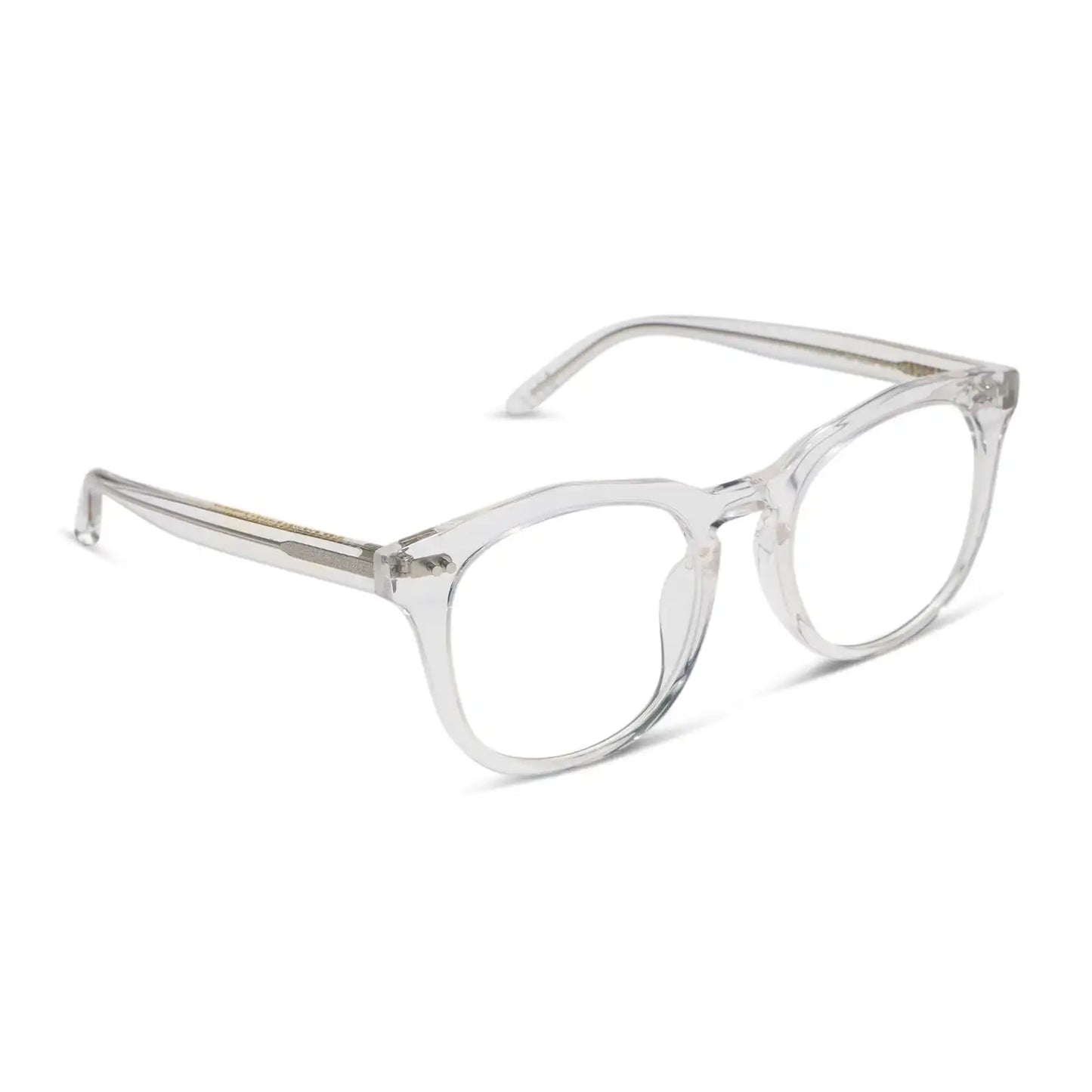 WESTON - CLEAR CRYSTAL + GLASSES