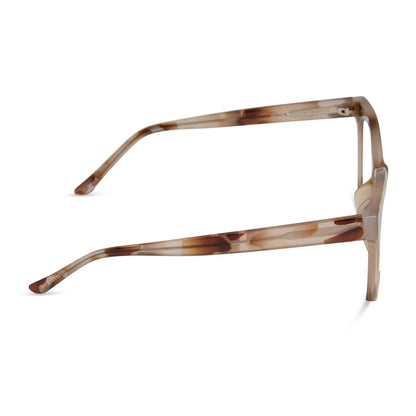 WILLA - CREAM TORTOISE + BLUE LIGHT READERS