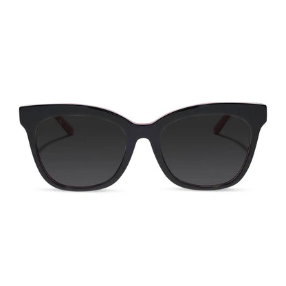 WINSTON - BLACK, WHITE & RED + GLASSES