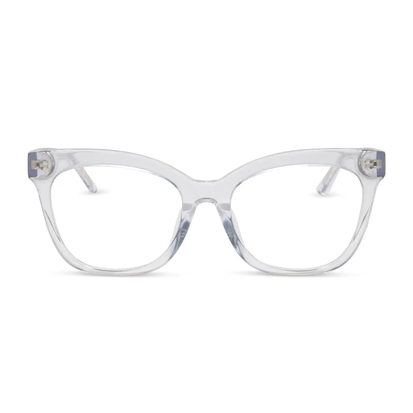 WINSTON - CLEAR CRYSTAL + GLASSES