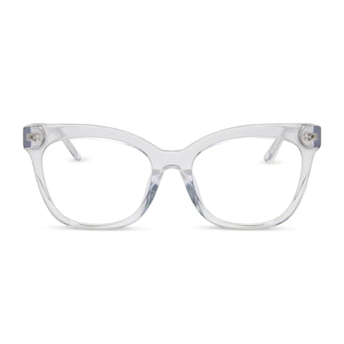 WINSTON - CLEAR CRYSTAL + GLASSES