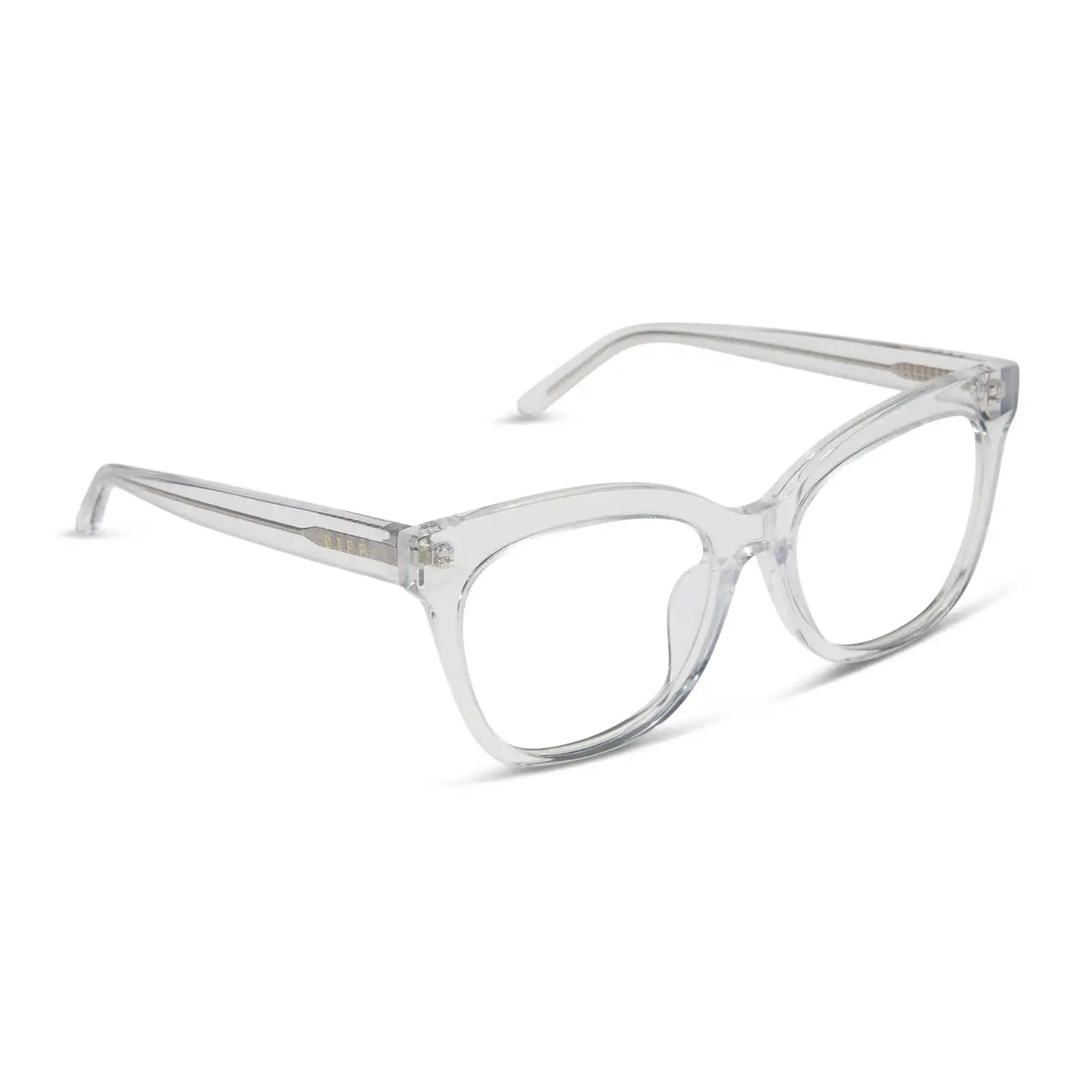 WINSTON - CLEAR CRYSTAL + GLASSES
