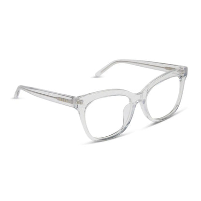 WINSTON - CLEAR CRYSTAL + GLASSES