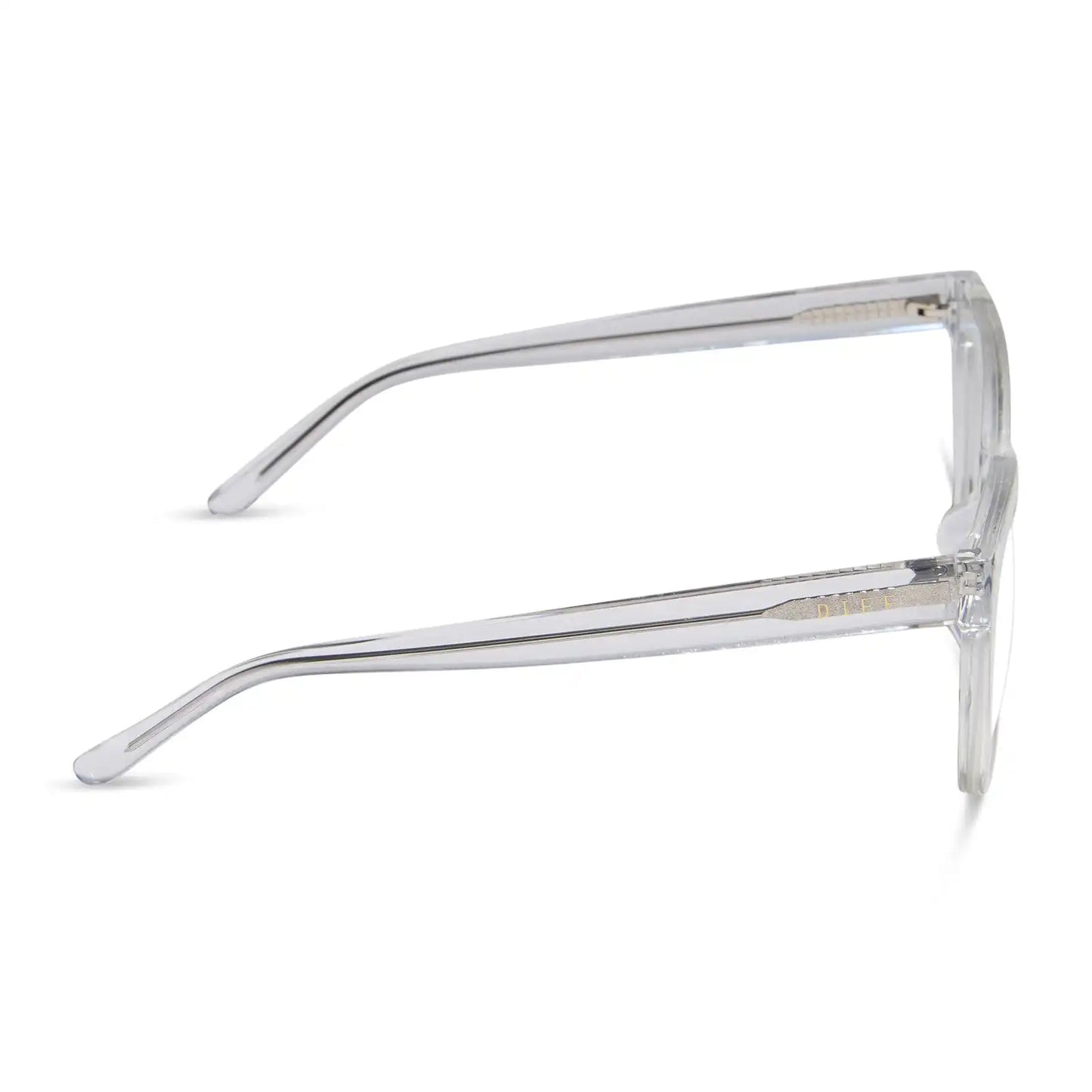 WINSTON - CLEAR CRYSTAL + GLASSES