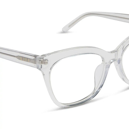 WINSTON - CLEAR CRYSTAL + GLASSES