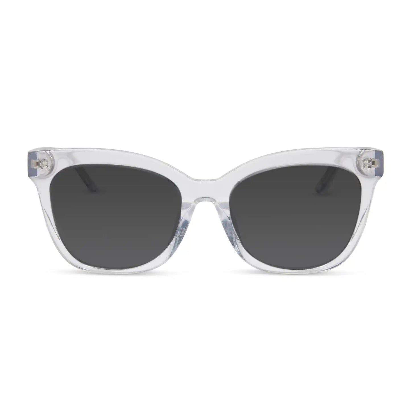 WINSTON - CLEAR CRYSTAL + GLASSES