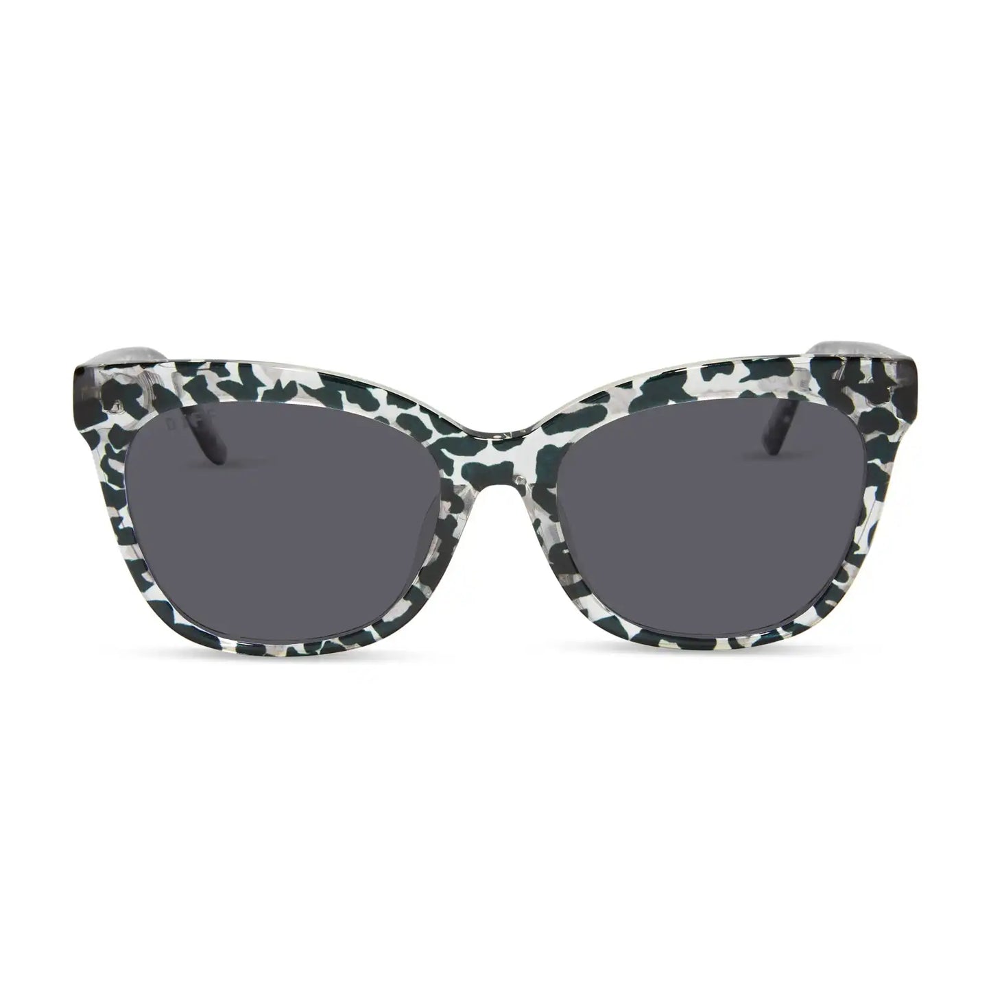 WINSTON - CLEAR LEOPARD + GLASSES