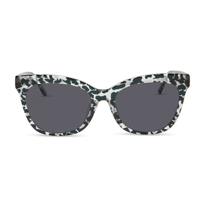 WINSTON - CLEAR LEOPARD + GLASSES