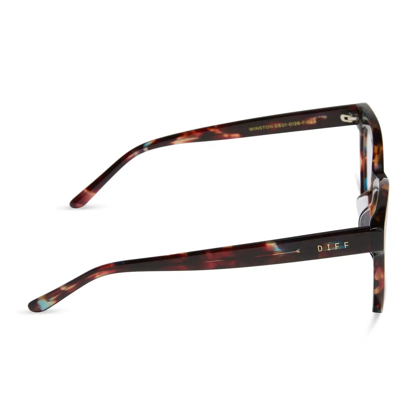 WINSTON - CONFETTI TORTOISE + GLASSES