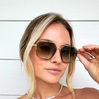 JORDAN - COOL MATCHA + COOL MATCHA GRADIENT SUNGLASSES