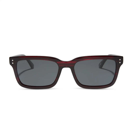 JOHN DUTTON - REDWOOD + GREY + POLARIZED SUNGLASSES