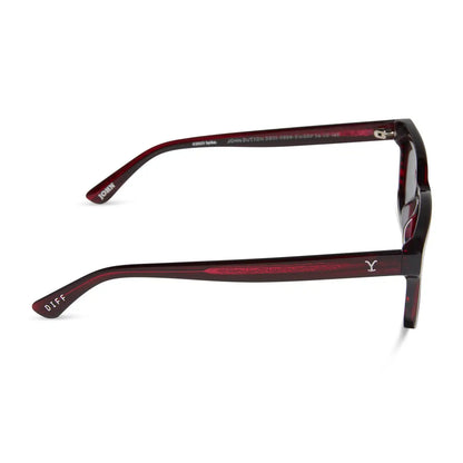 JOHN DUTTON - REDWOOD + GREY + POLARIZED SUNGLASSES