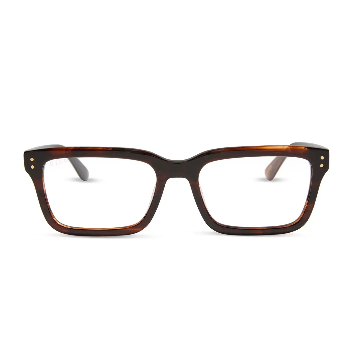 JOHN DUTTON - WARM SEQUOIA TORTOISE + GLASSES