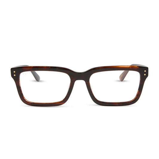 JOHN DUTTON - WARM SEQUOIA TORTOISE + GLASSES
