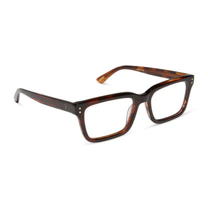 JOHN DUTTON - WARM SEQUOIA TORTOISE + GLASSES