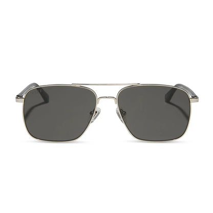 RIP WHEELER - BIG SKY SILVER + GREY + POLARIZED SUNGLASSES