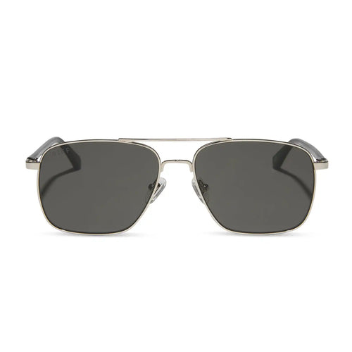 RIP WHEELER - BIG SKY SILVER + GREY + POLARIZED SUNGLASSES