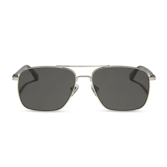 RIP WHEELER - BIG SKY SILVER + GREY + POLARIZED SUNGLASSES