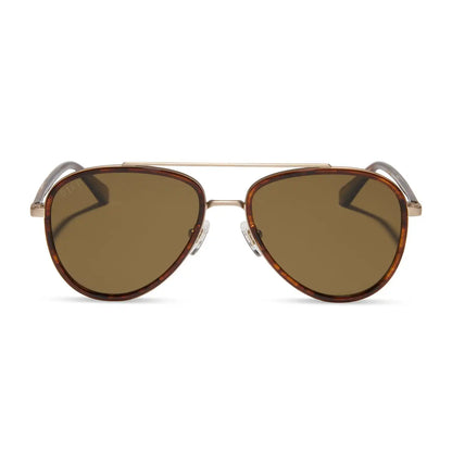 RIP WHEELER II - WARM SEQUOIA TORTOISE + BROWN + POLARIZED SUNGLASSES