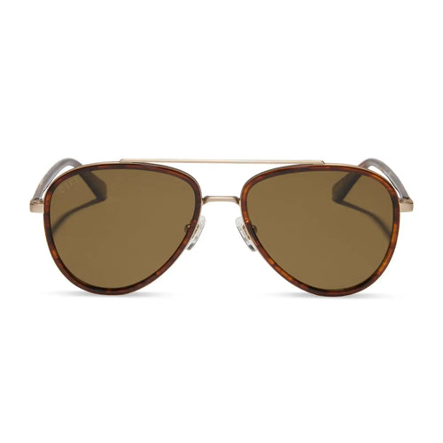 RIP WHEELER II - WARM SEQUOIA TORTOISE + BROWN + POLARIZED SUNGLASSES