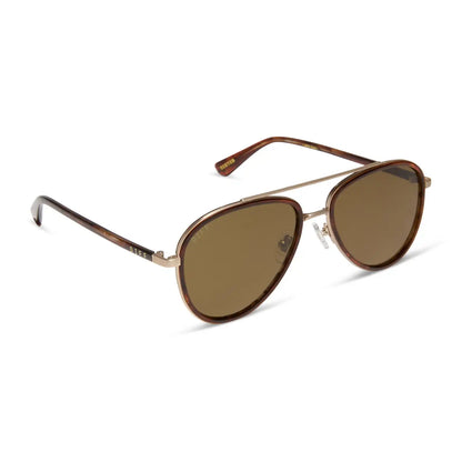RIP WHEELER II - WARM SEQUOIA TORTOISE + BROWN + POLARIZED SUNGLASSES