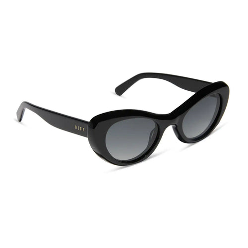 ZARIA - BLACK + GREY GRADIENT + POLARIZED SUNGLASSES