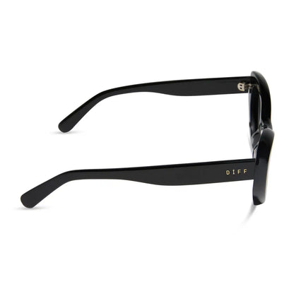 ZARIA - BLACK + GREY GRADIENT + POLARIZED SUNGLASSES