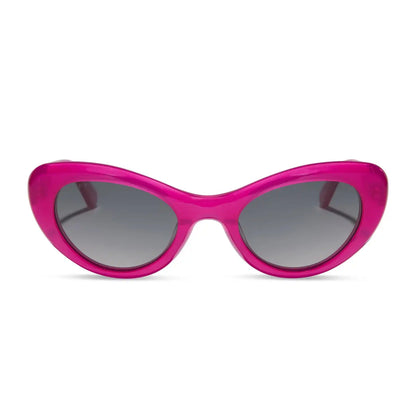ZARIA - BRIGHT TULIP + GREY GRADIENT + POLARIZED SUNGLASSES