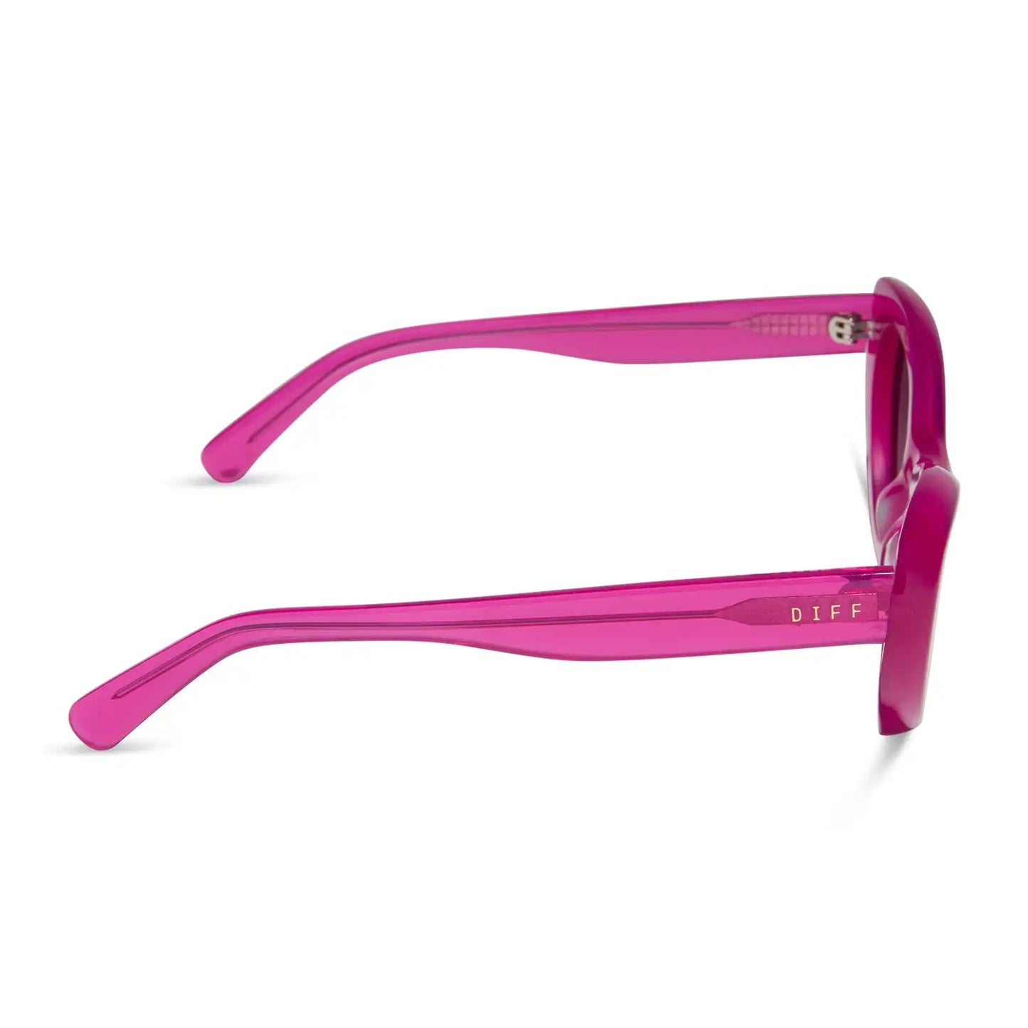 ZARIA - BRIGHT TULIP + GREY GRADIENT + POLARIZED SUNGLASSES