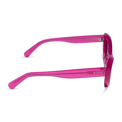 ZARIA - BRIGHT TULIP + GREY GRADIENT + POLARIZED SUNGLASSES