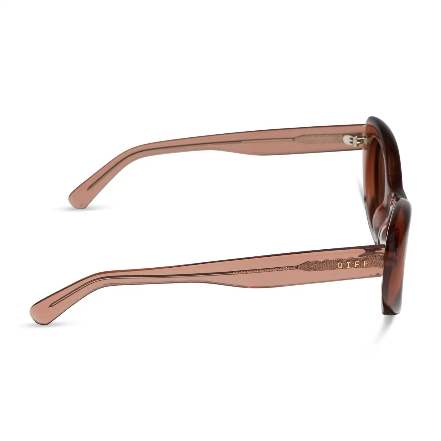 ZARIA - CAFÉ OLE + BROWN SUNGLASSES