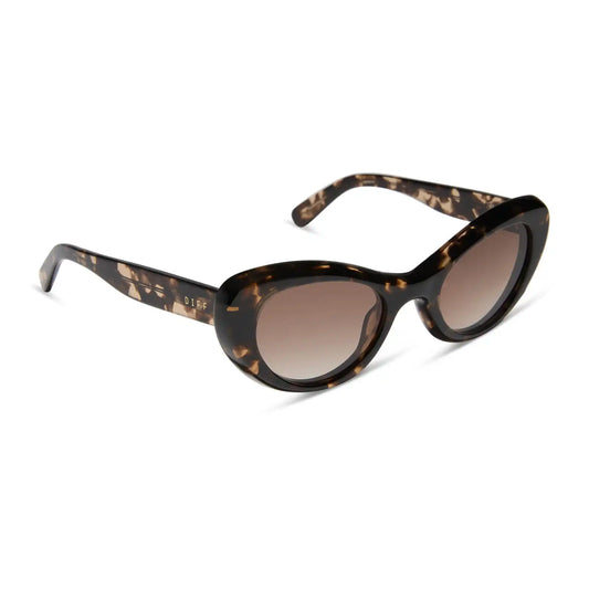 ZARIA - ESPRESSO TORTOISE + BROWN GRADIENT SUNGLASSES