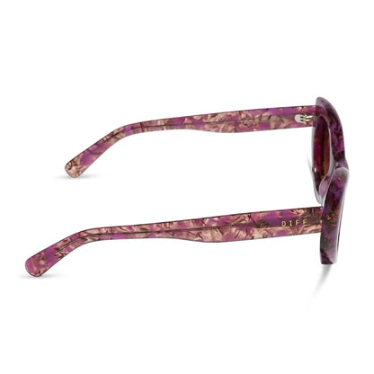 ZARIA - LAVENDER HAZE TORTOISE + BROWN GRADIENT + SUNGLASSES