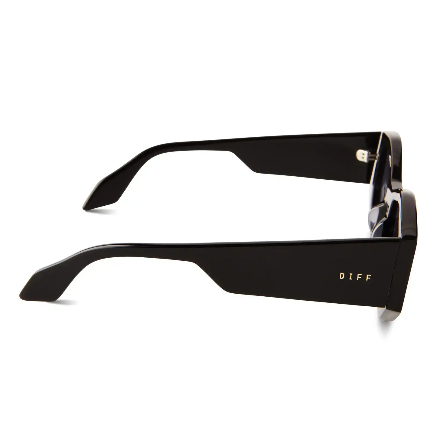 ZOE - BLACK + GREY POLARIZED SUNGLASSES