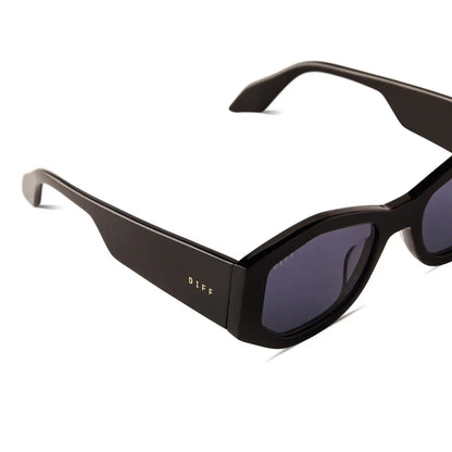 ZOE - BLACK + GREY POLARIZED SUNGLASSES