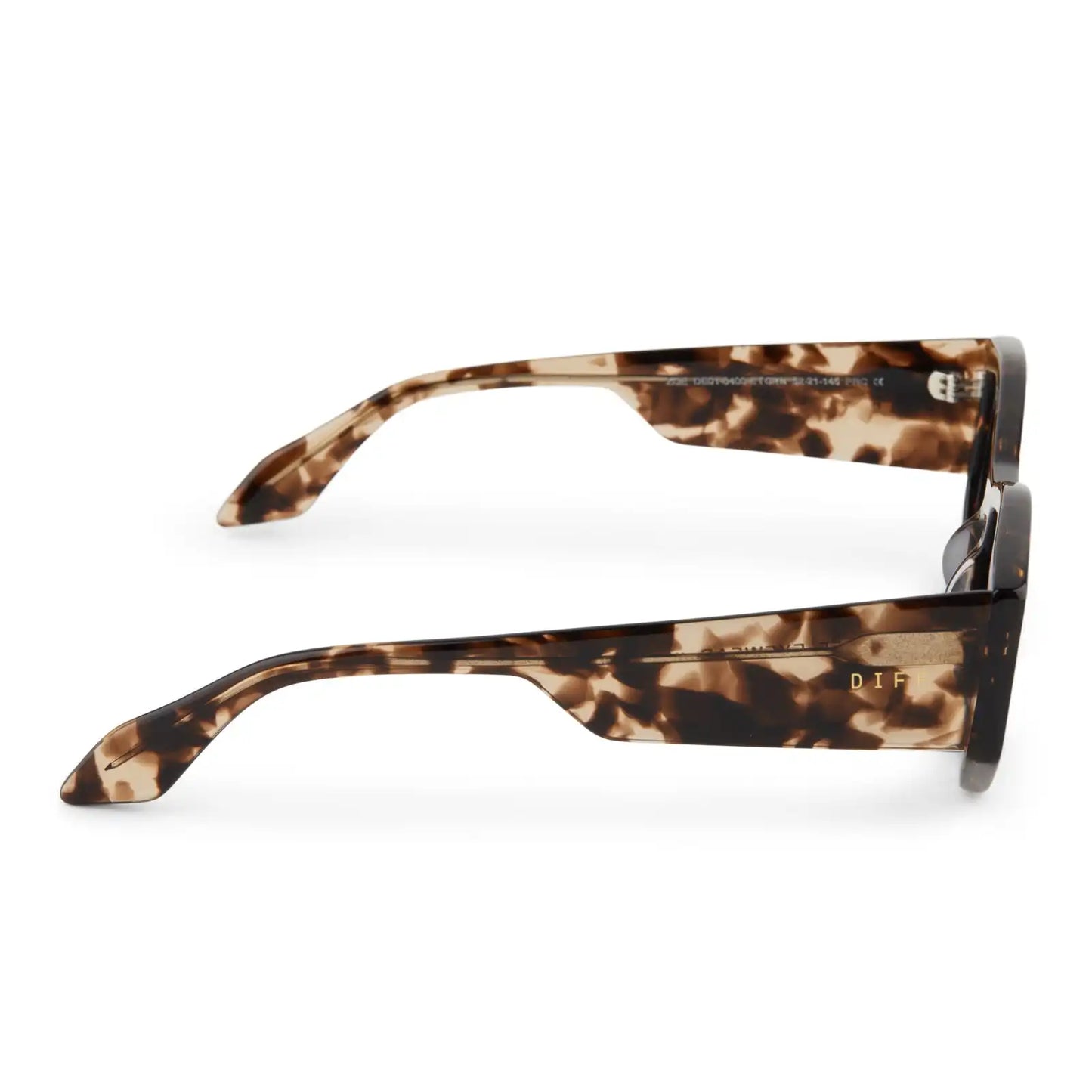 ZOE - ESPRESSO TORTOISE + GREY SUNGLASSES