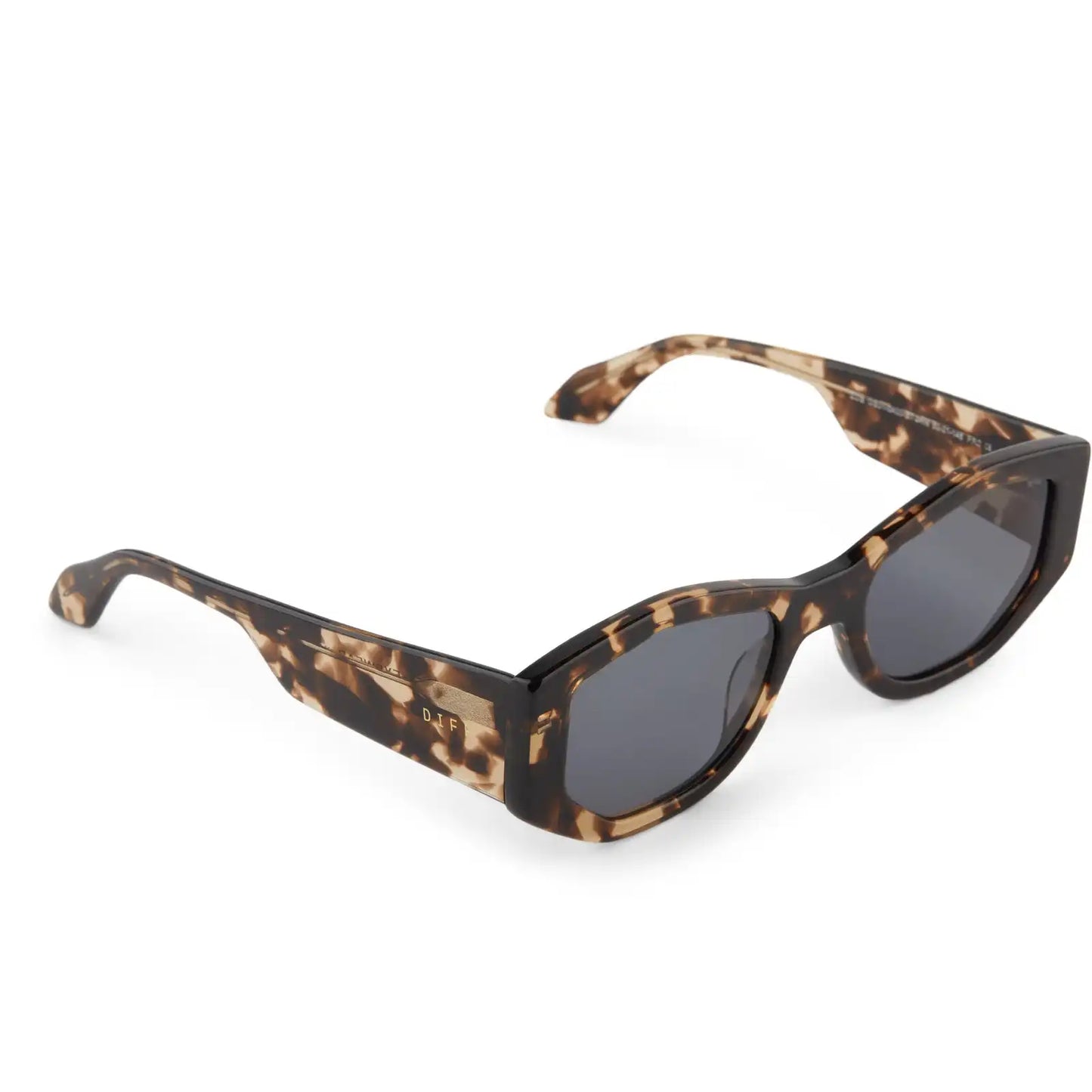 ZOE - ESPRESSO TORTOISE + GREY SUNGLASSES