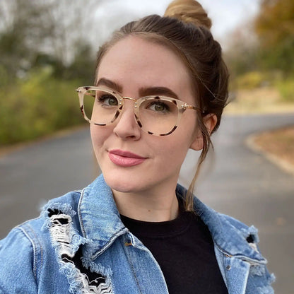 RUE - HIMALAYAN TORTOISE + BLUE LIGHT TECHNOLOGY GLASSES