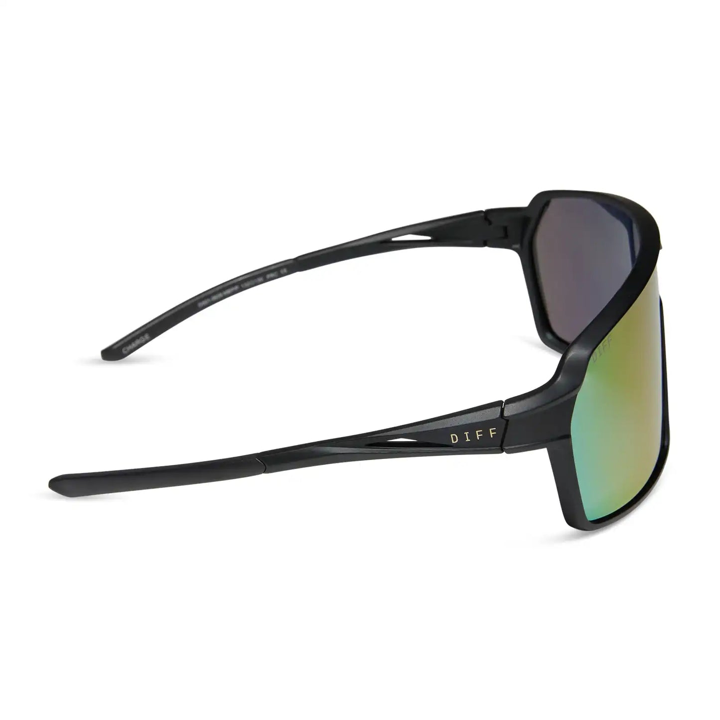 CHARGE - MATTE BLACK + PINK RUSH MIRROR + POLARIZED SUNGLASSES
