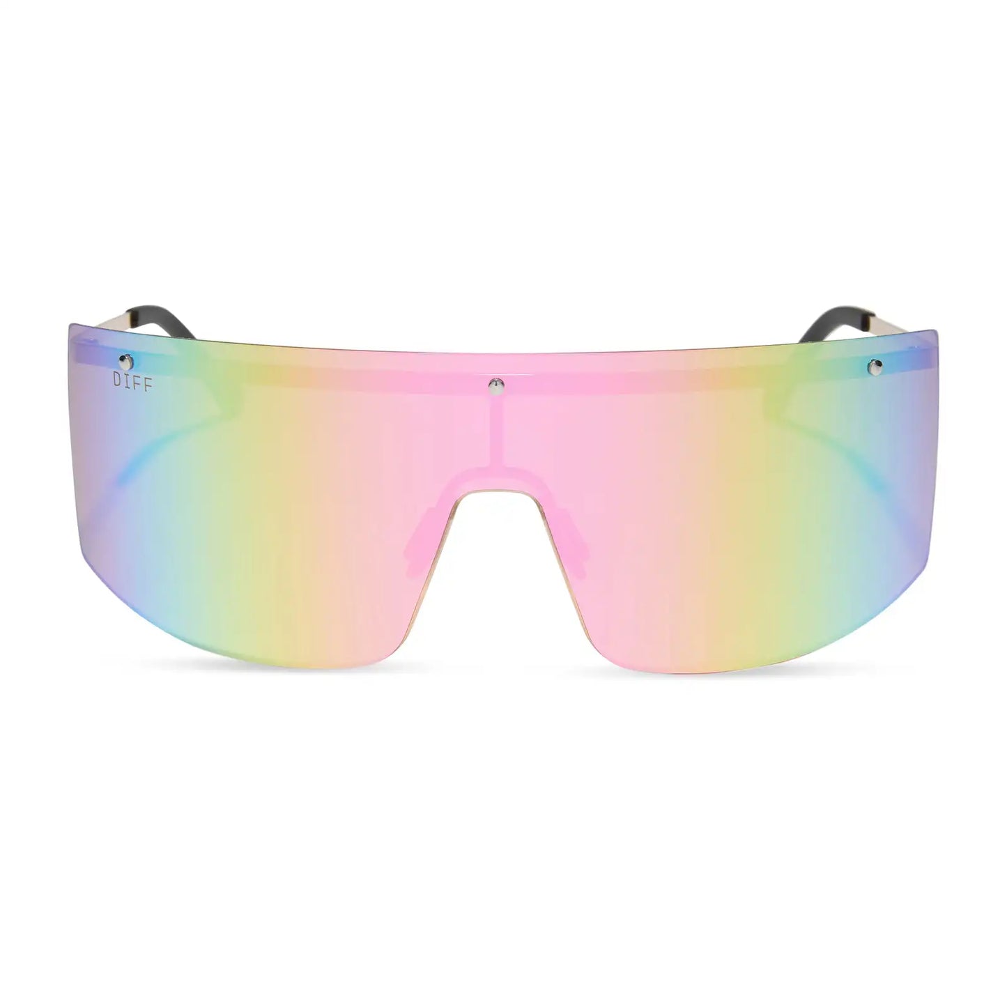 GRANDSLAM - GOLD + SHERBET RAINBOW MIRROR + POLARIZED SUNGLASSES