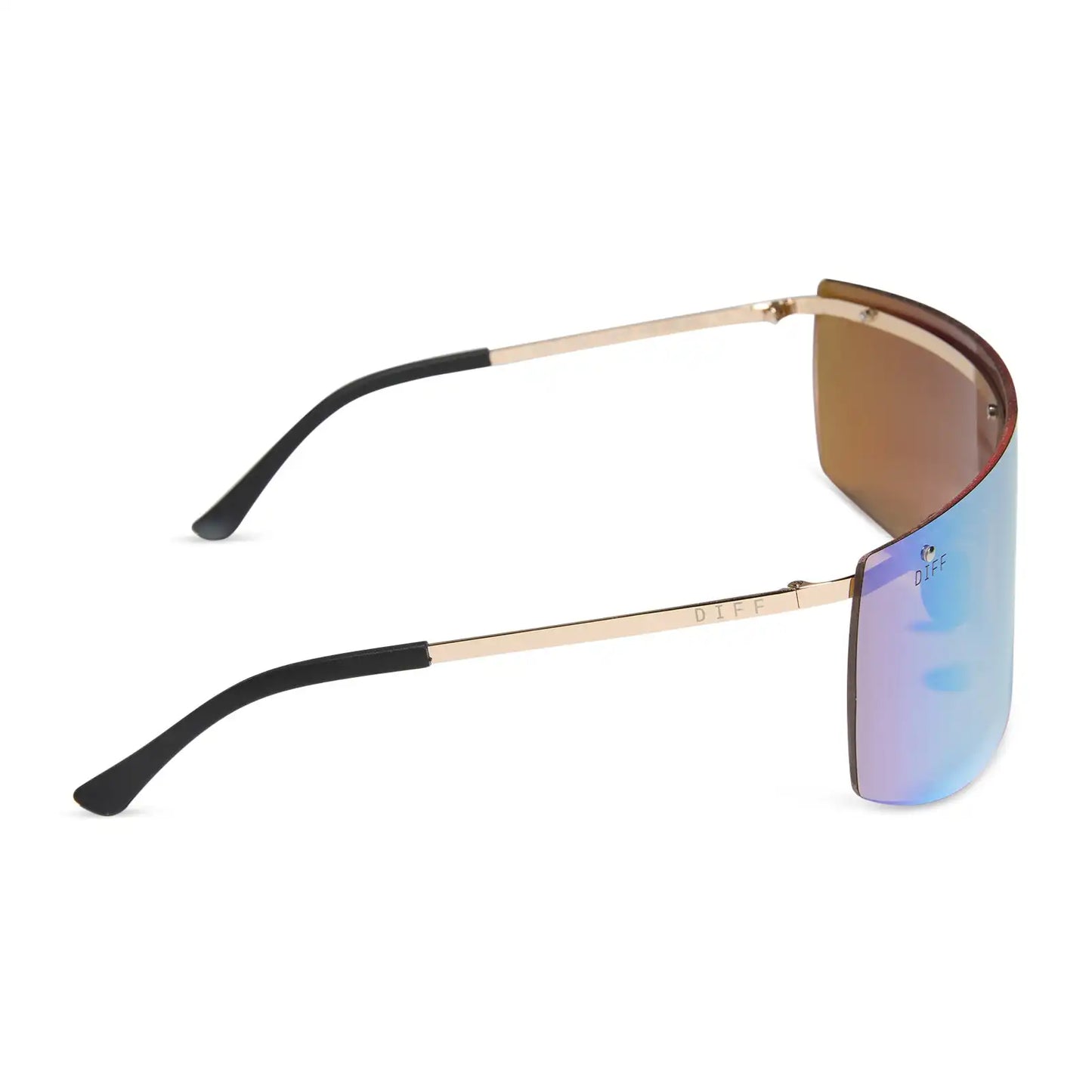 GRANDSLAM - GOLD + SHERBET RAINBOW MIRROR + POLARIZED SUNGLASSES