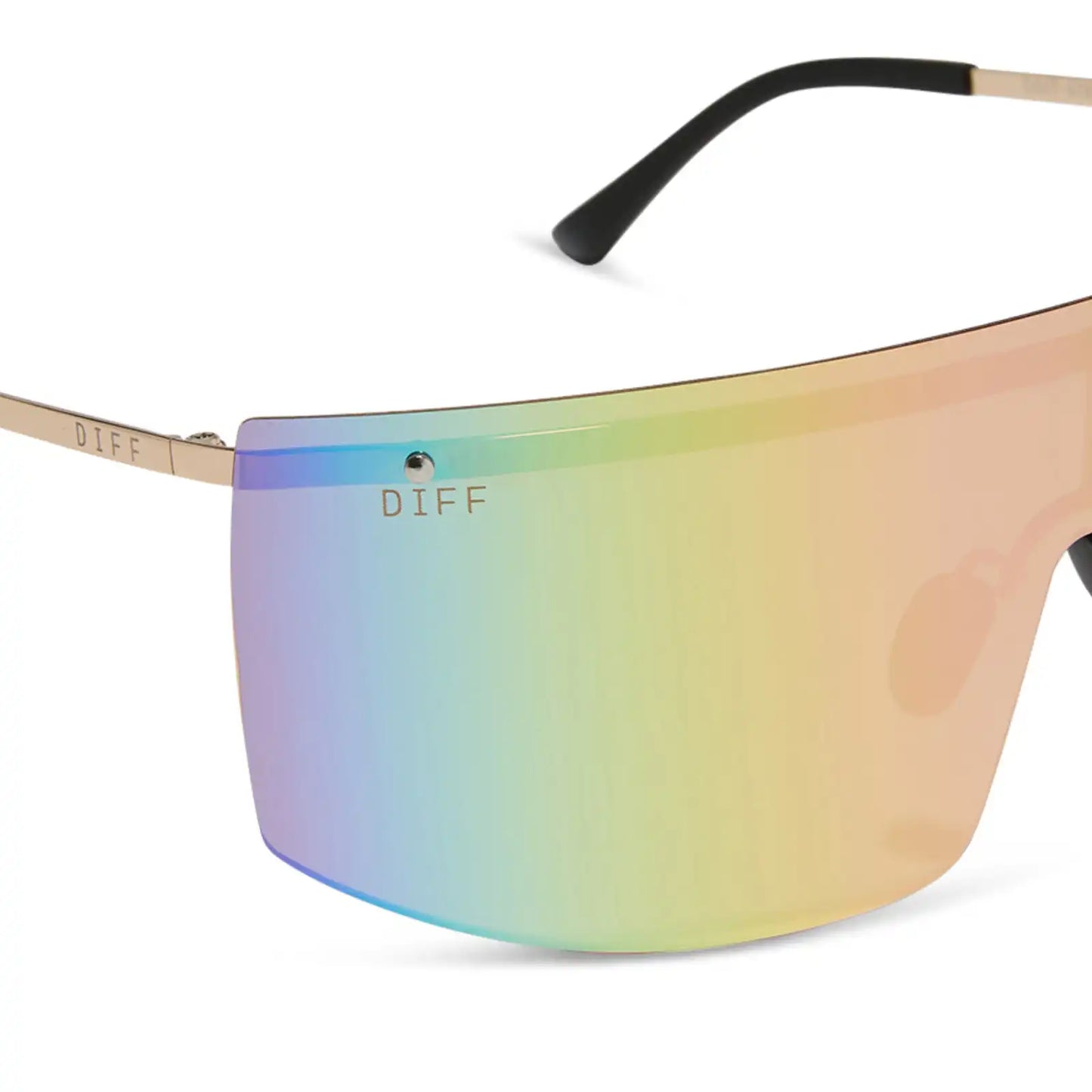 GRANDSLAM - GOLD + SHERBET RAINBOW MIRROR + POLARIZED SUNGLASSES