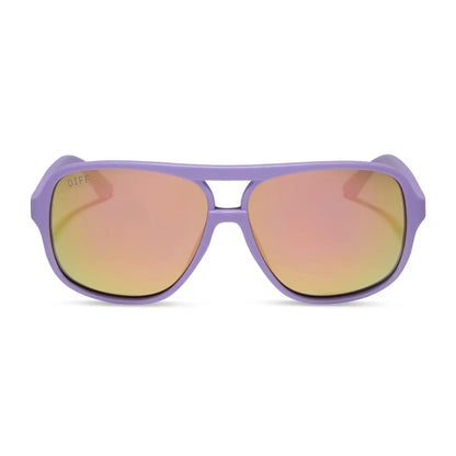 HANGTIME - MATTE LAVENDER + SHERBET MIRROR + POLARIZED SUNGLASSES
