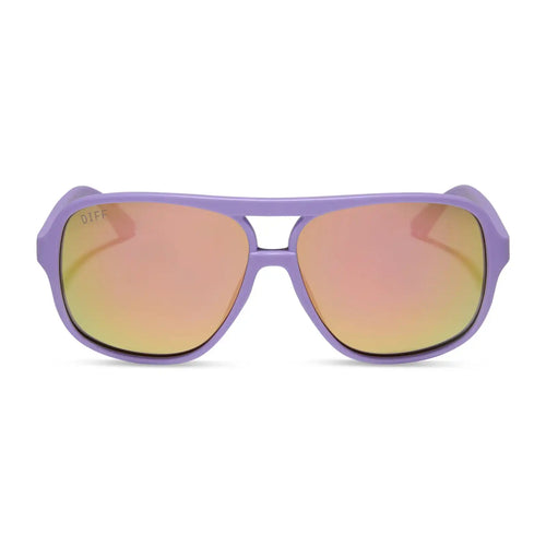HANGTIME - MATTE LAVENDER + SHERBET MIRROR + POLARIZED SUNGLASSES