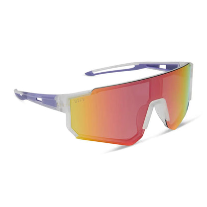 HEAT - CRYSTAL CLEAR + RAINBOW MIRROR + POLARIZED SUNGLASSES