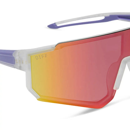 HEAT - CRYSTAL CLEAR + RAINBOW MIRROR + POLARIZED SUNGLASSES