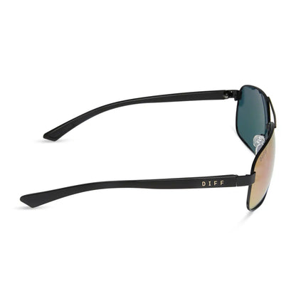 MATCHPOINT - BLACK + MATTE BLACK + PINK RUSH MIRROR + POLARIZED SUNGLASSES