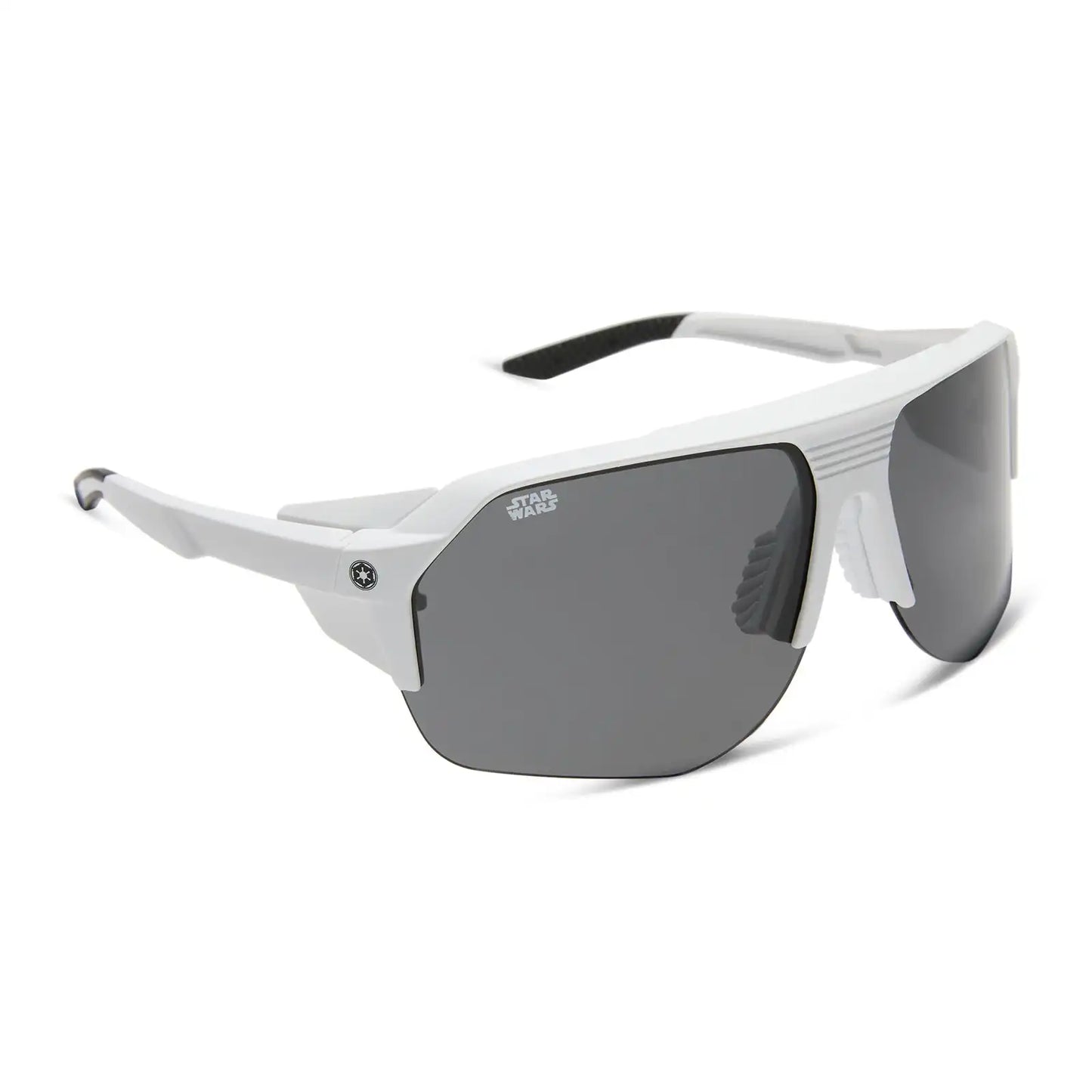 STORMTROOPER SPORT - GALACTIC WHITE + CATEGORY 3 POLARIZED DARK GREY SUNGLASSES