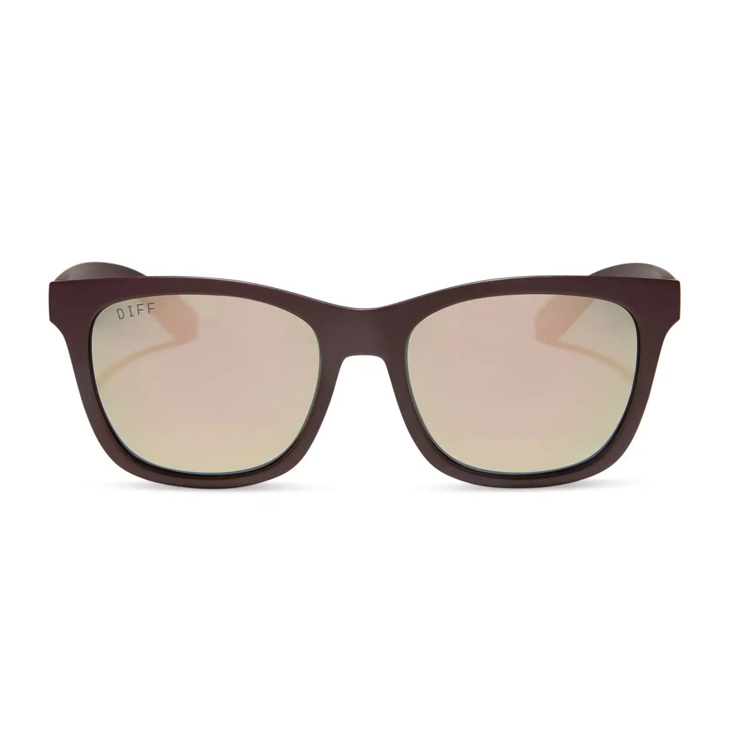 STORM - MATTE RUGBY RED + TAUPE MIRROR + POLARIZED SUNGLASSES